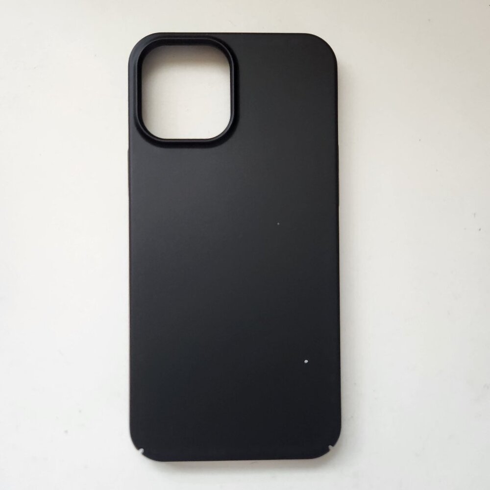 Casekoo PZ Series Cellphone Case Compatible w iPhone 12 Pro Max Black Slim Desig